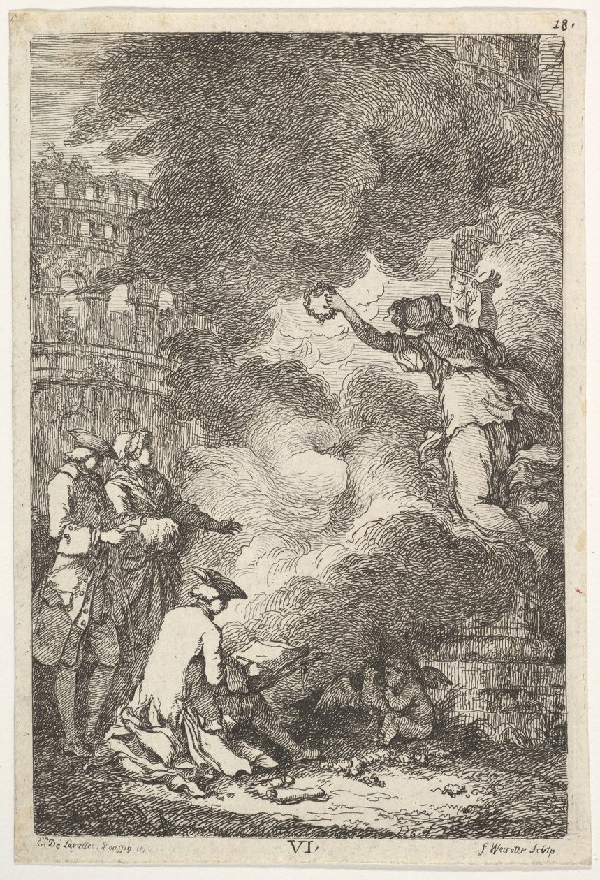 Une visite à Rome en 1764 - Franz Edmund Weirotter