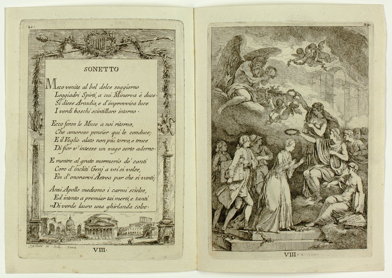 Planche 8, de Nella Venuta - Franz Edmund Weirotter