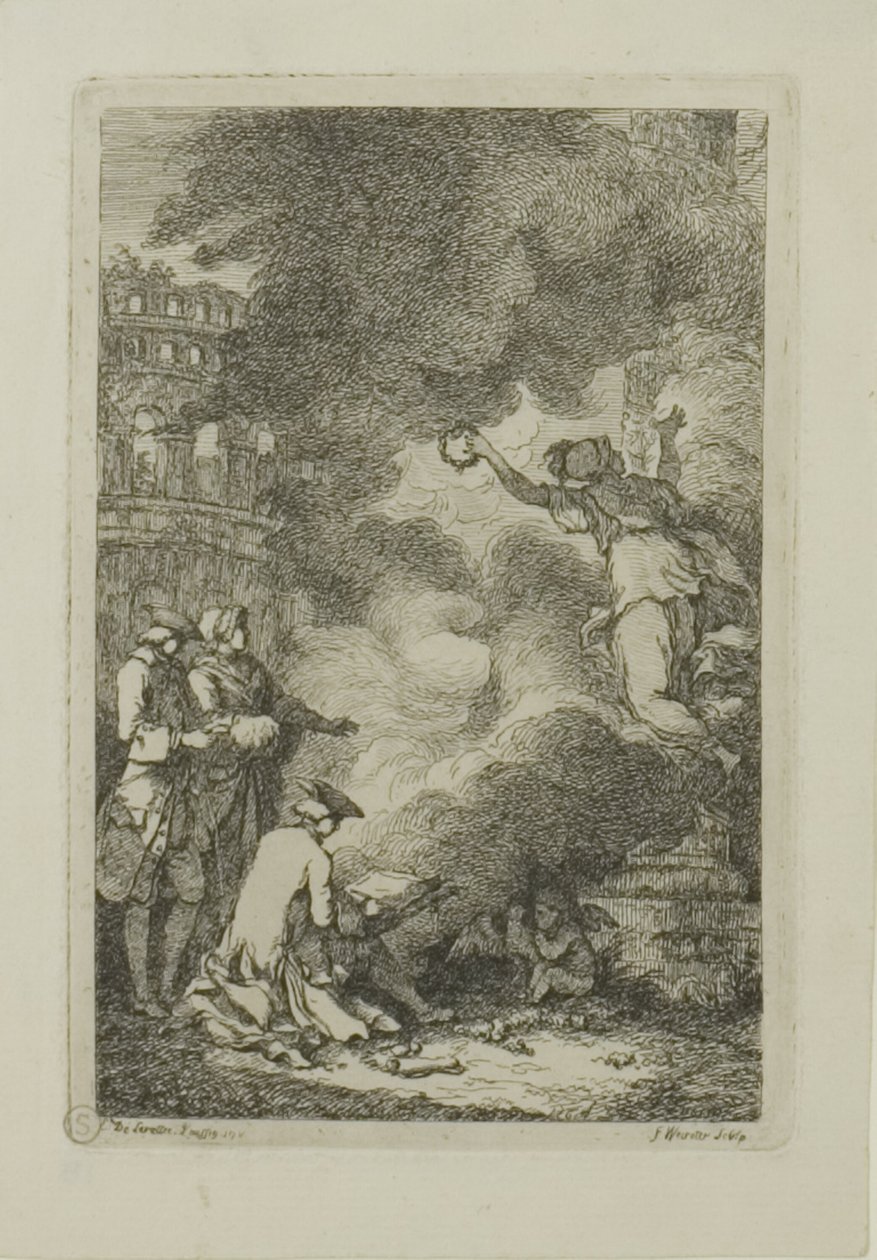 Planche de, Nella Venuta - Franz Edmund Weirotter