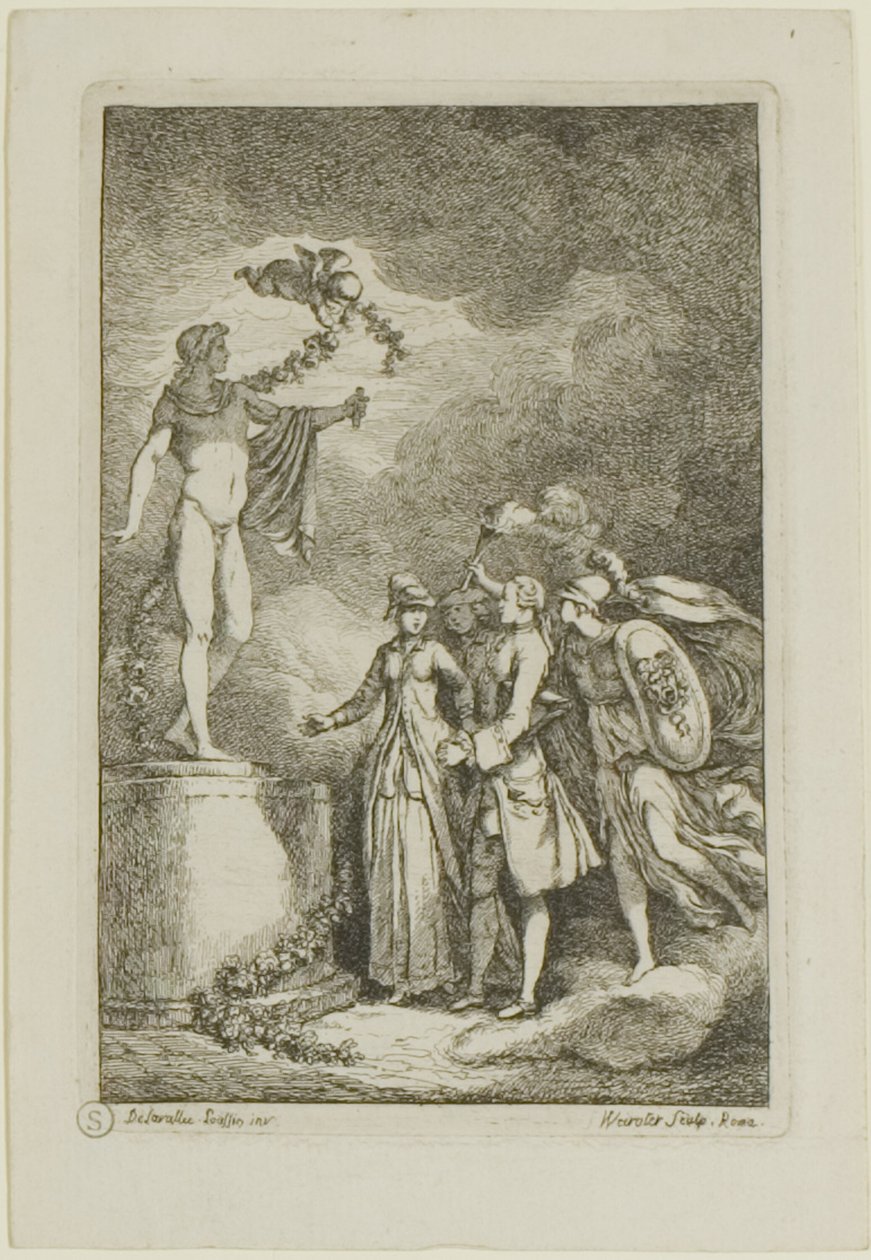 Planche de, Nella Venuta - Franz Edmund Weirotter