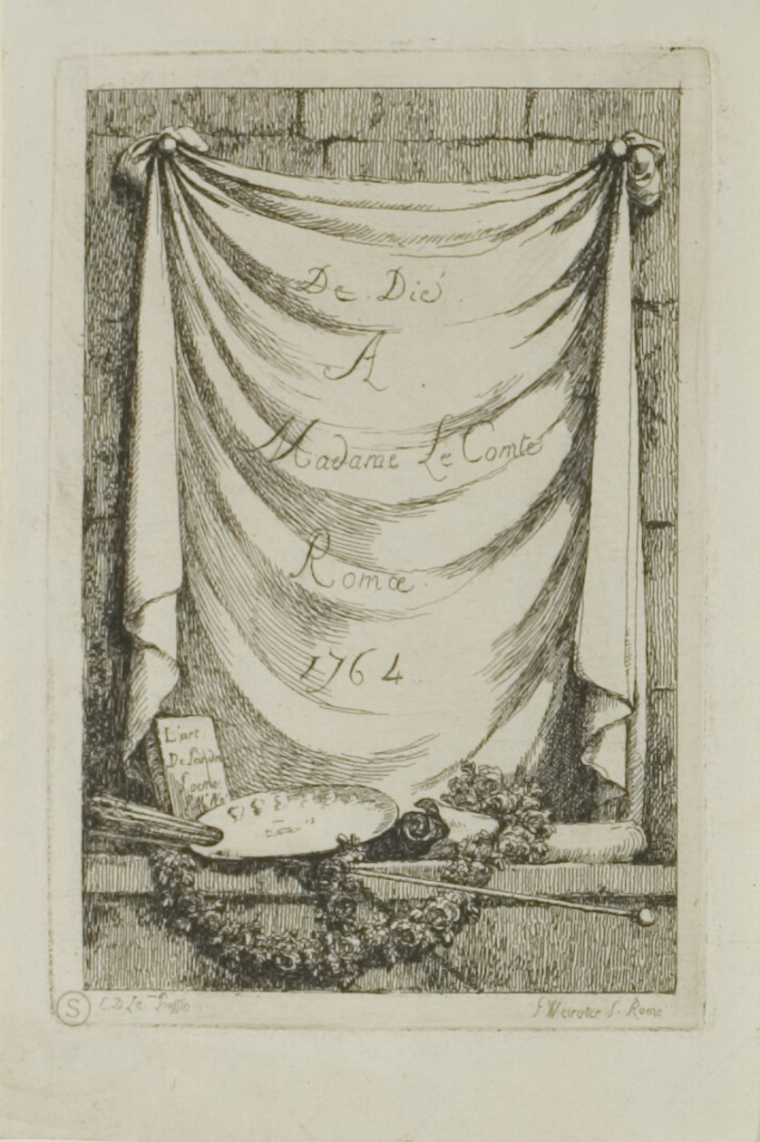 Assiette de, Nella Venuta - Franz Edmund Weirotter