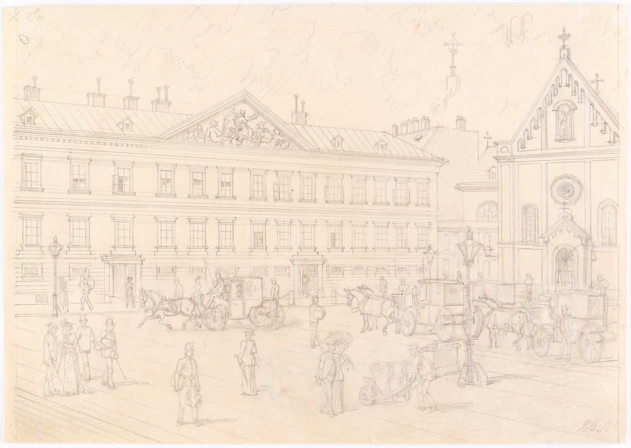 1er, Neuer Markt - palais Schwarzenberg et église des Capucins - Franz Gerasch