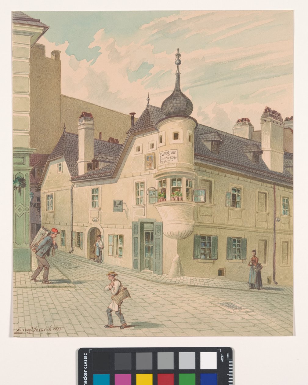 7, Faßziehergasse 2 / Gardegasse 3 - Maison des tonneliers - Franz Gerasch