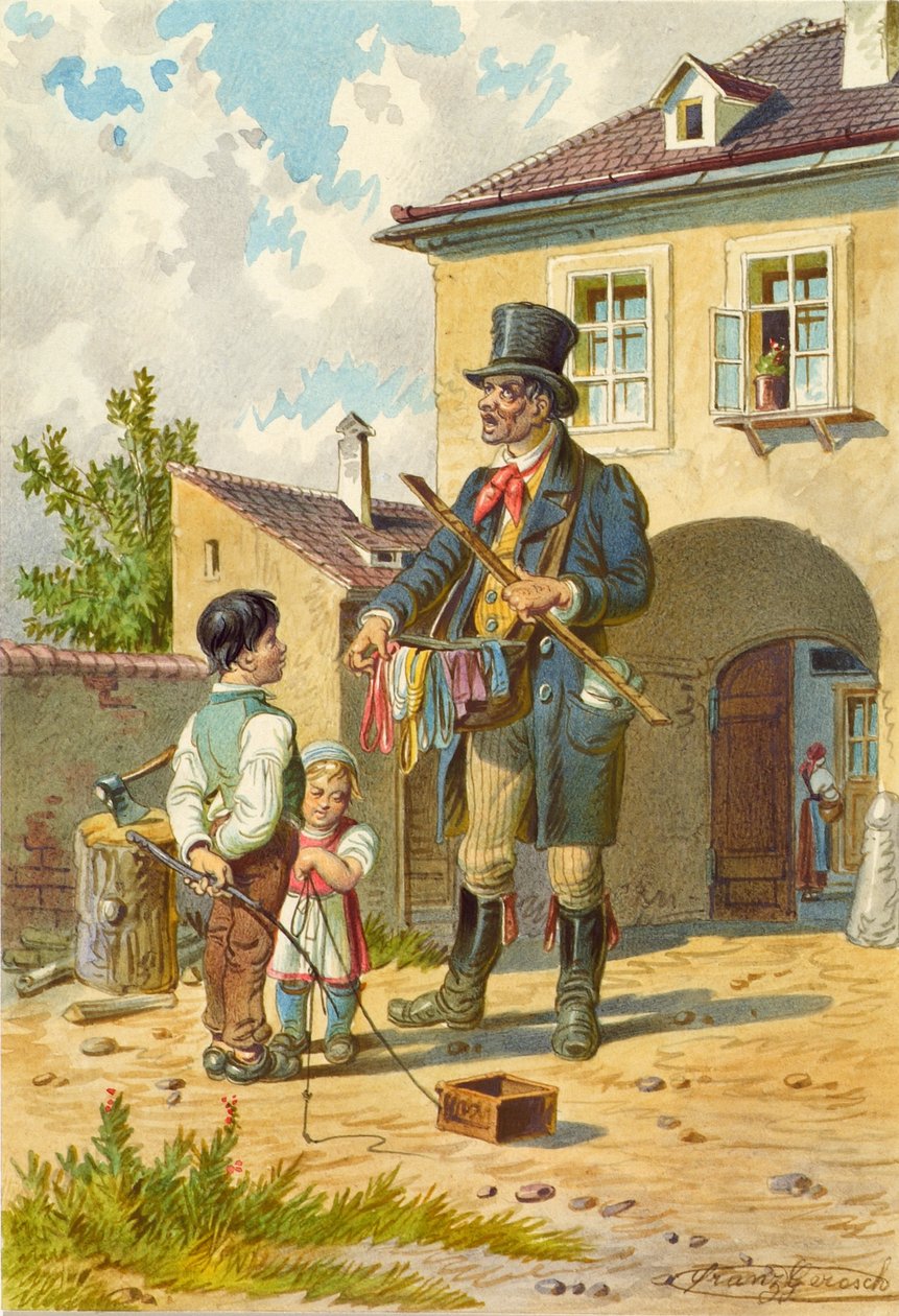 Le colporteur - Franz Gerasch