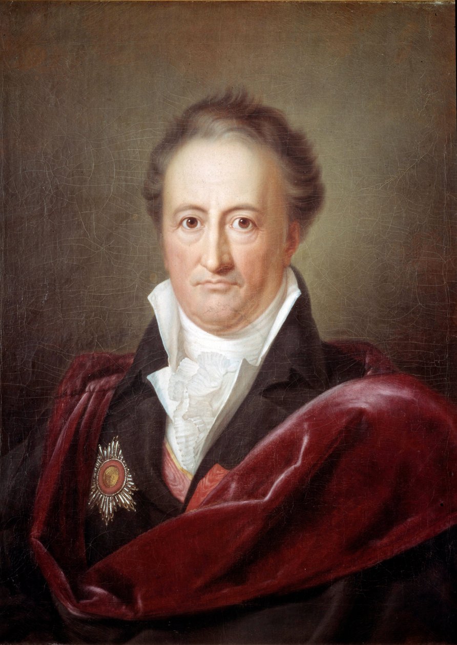 Portrait de Johann Wolfgang Goethe (1749-1832), écrivain allemand - Franz Gerhard von Kugelgen