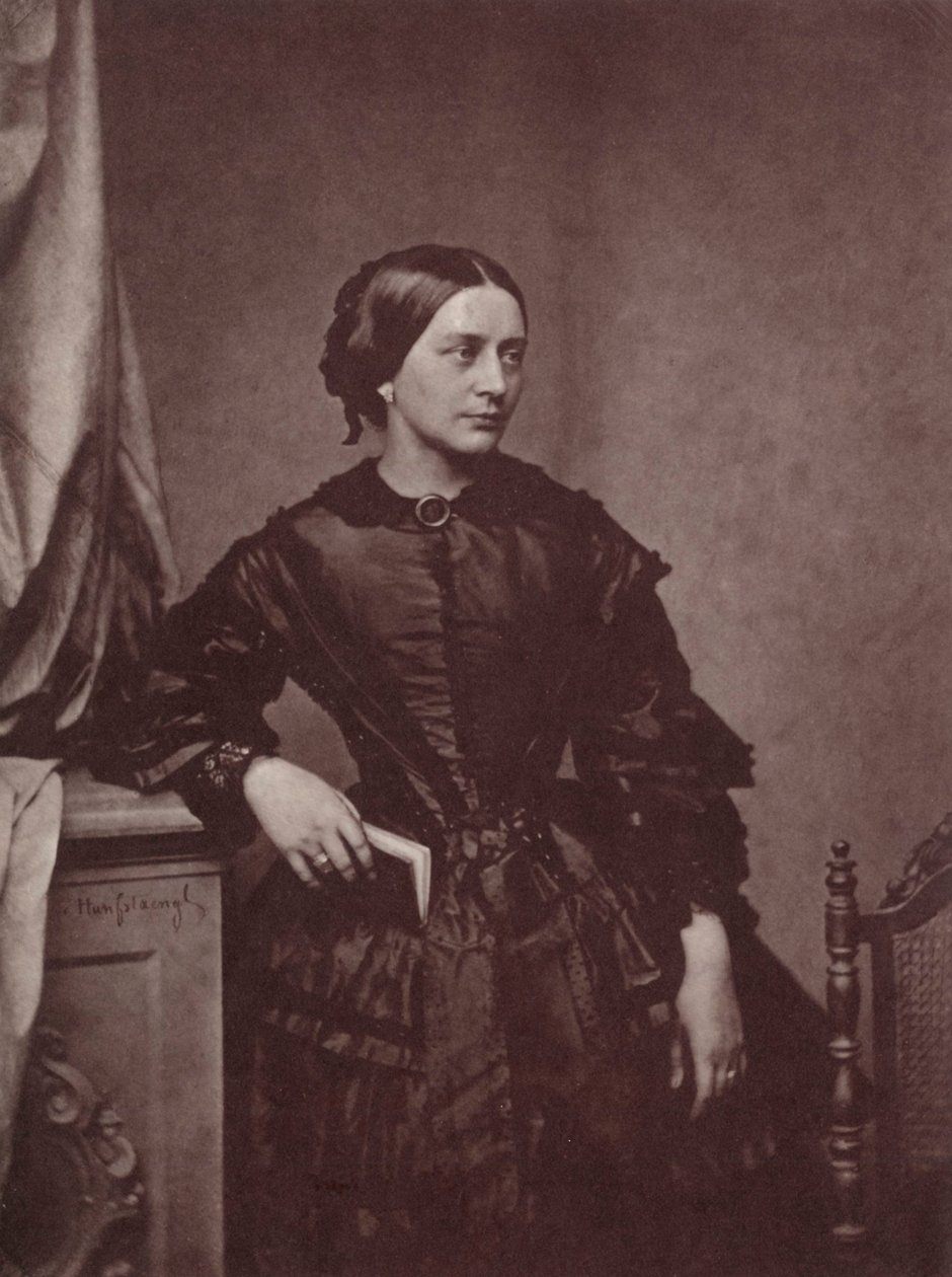 Clara Schumann, pianiste et compositrice allemande - Franz Hanfstaengl