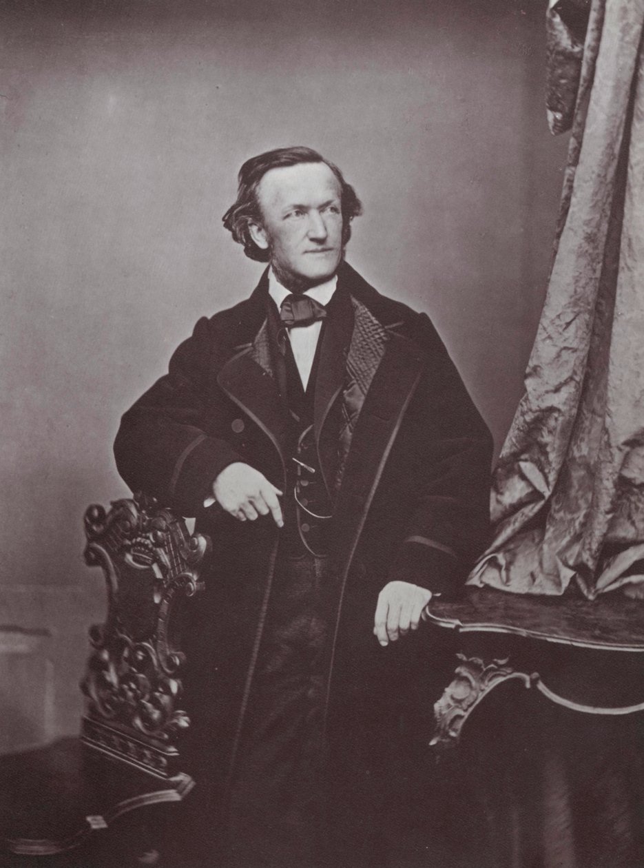 Richard Wagner, compositeur allemand, années 1860 - Franz Hanfstaengl