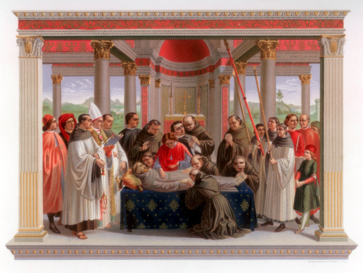 Obsèques de Saint François, 1482-1485 - Franz Kellerhoven