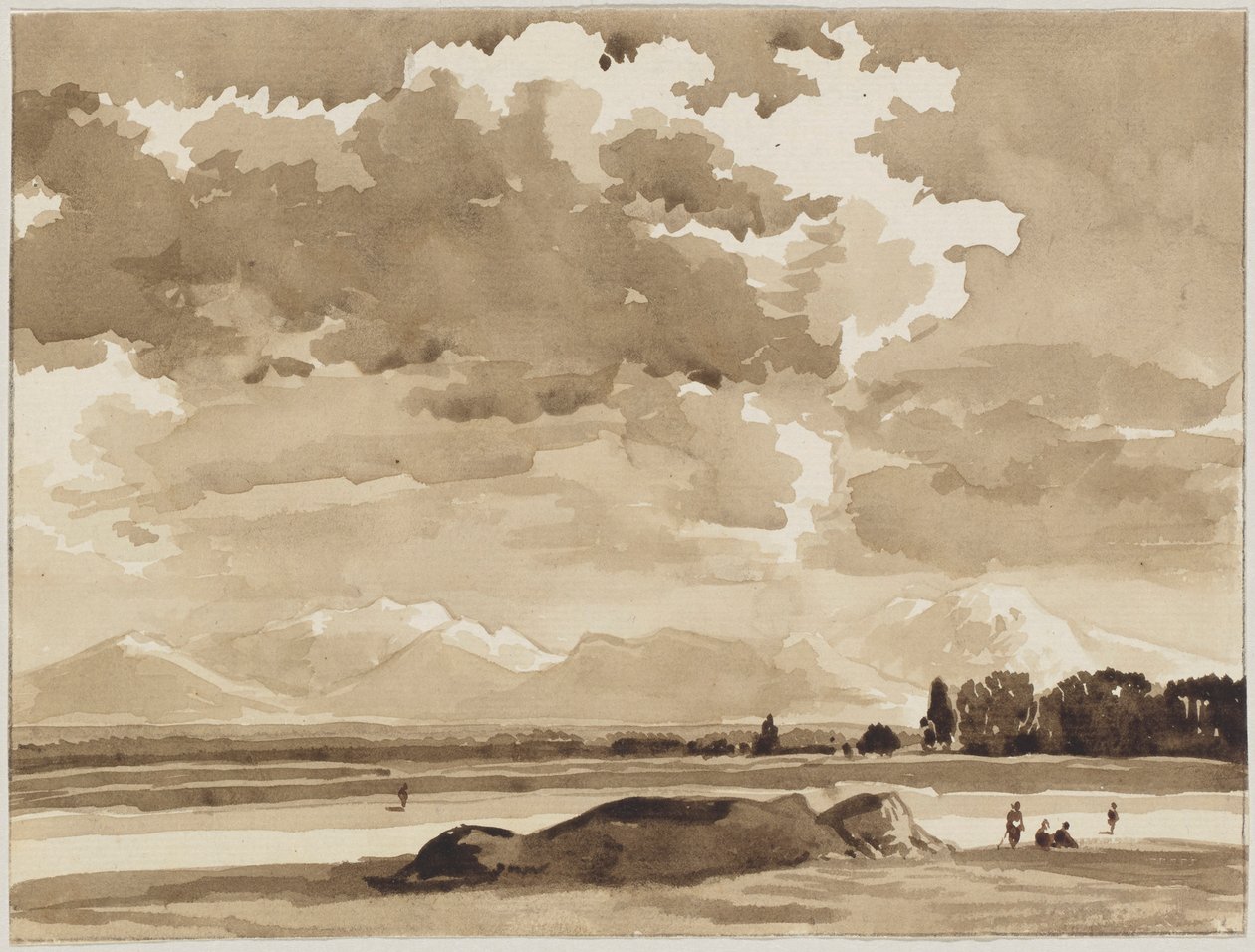 Paysage près de Kochel - Franz Kobell