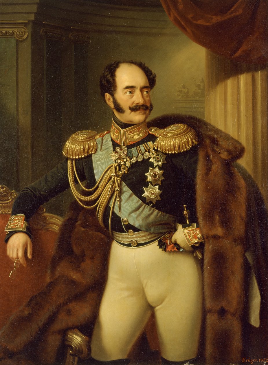 Portrait du comte Adlerberg - Franz Krüger
