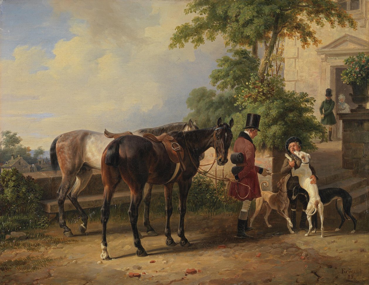 Le palefrenier - Franz Krüger