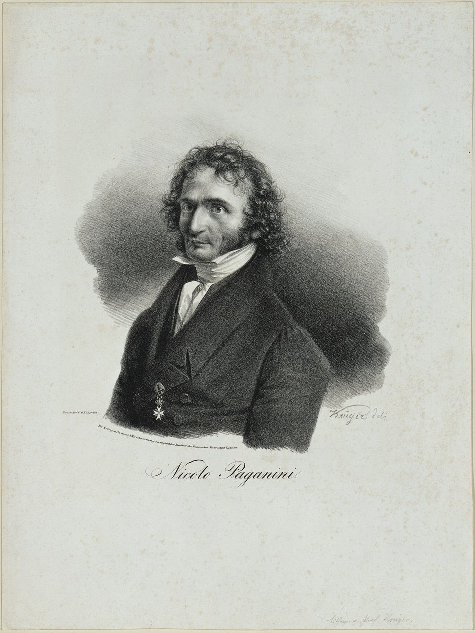Niccolò Paganini - Franz Krüger