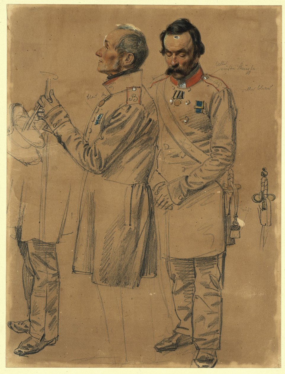 Deux invalides - Franz Krüger