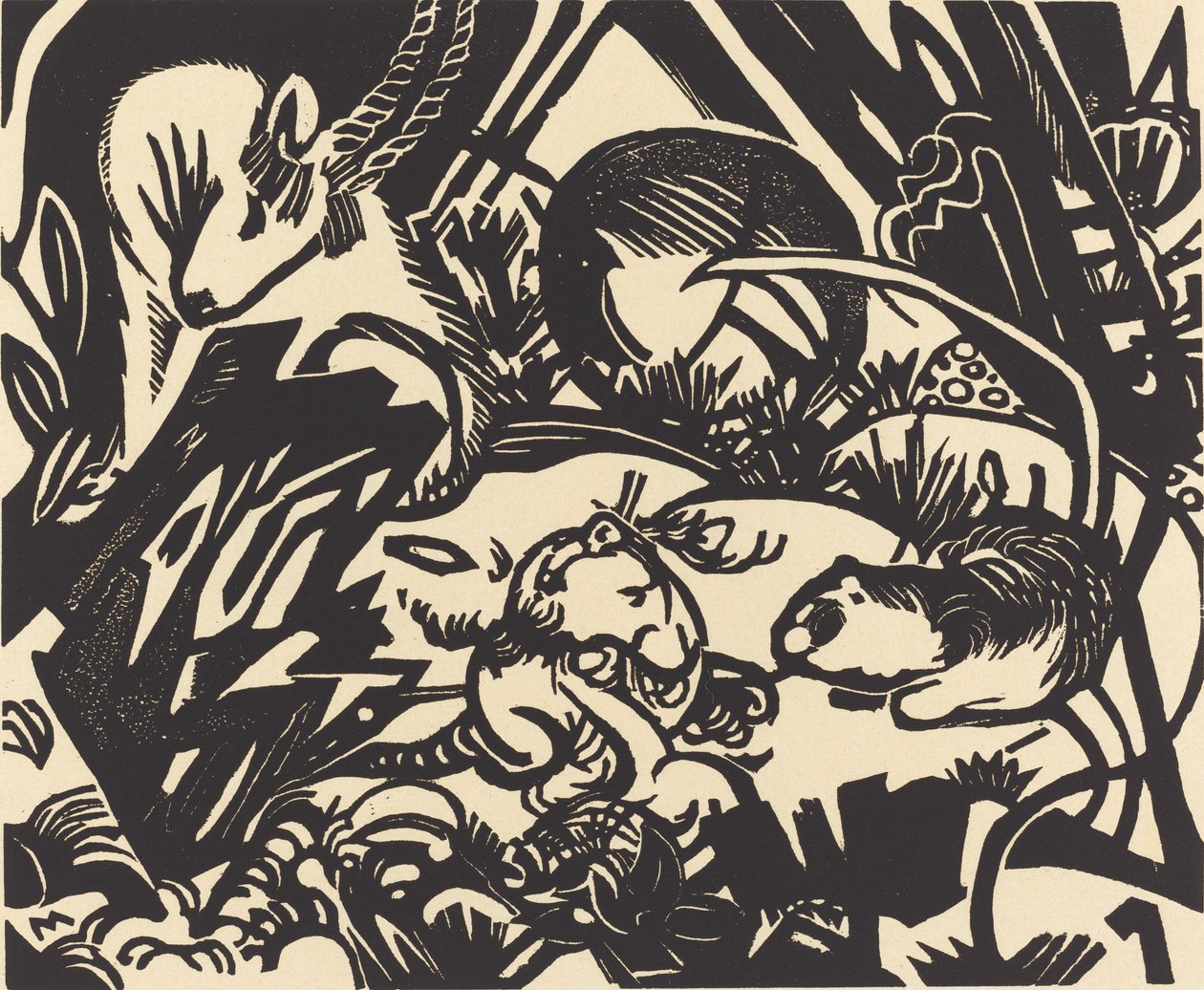Légende animale, 1912 - Franz Marc