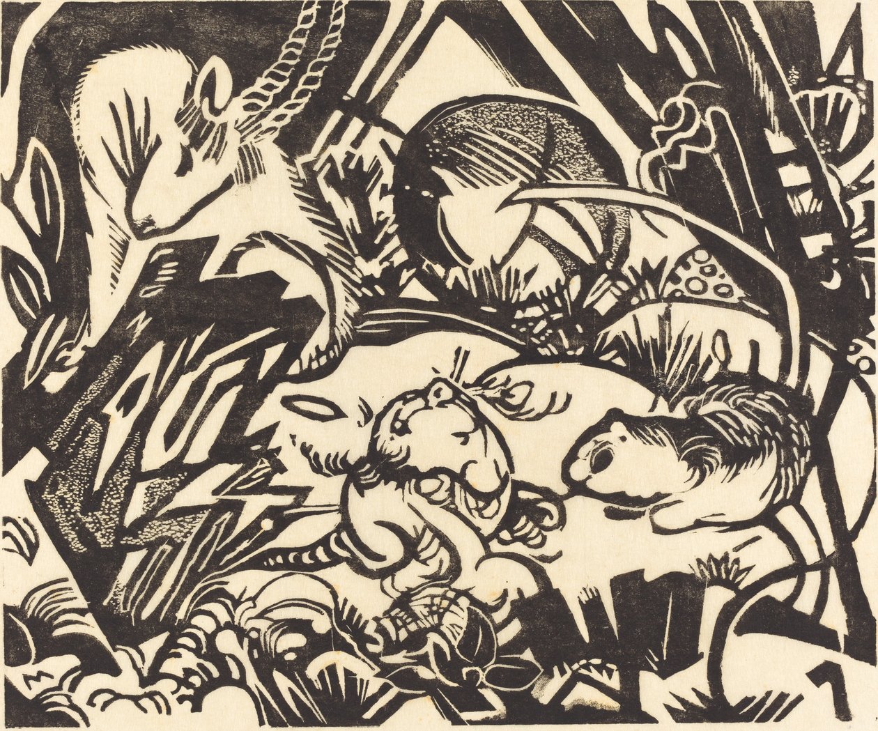Légende animale, 1912 - Franz Marc