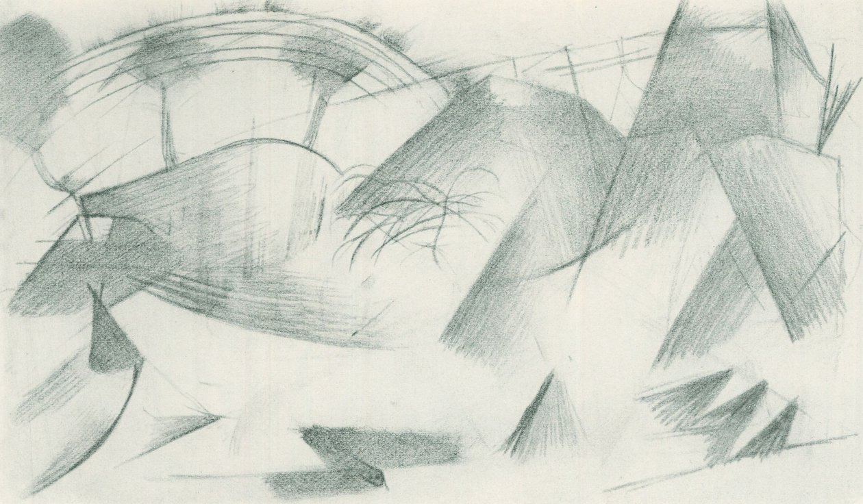 Franz Marc - Carnet de croquis pris sur le vif - Feuille 33 - Franz Marc