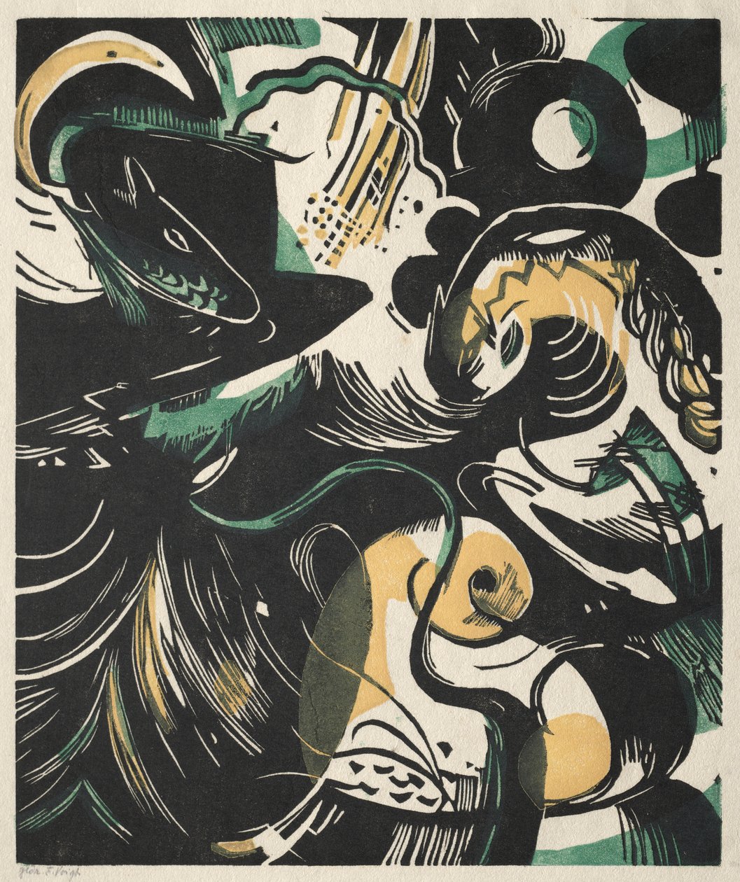 Genèse II - Franz Marc