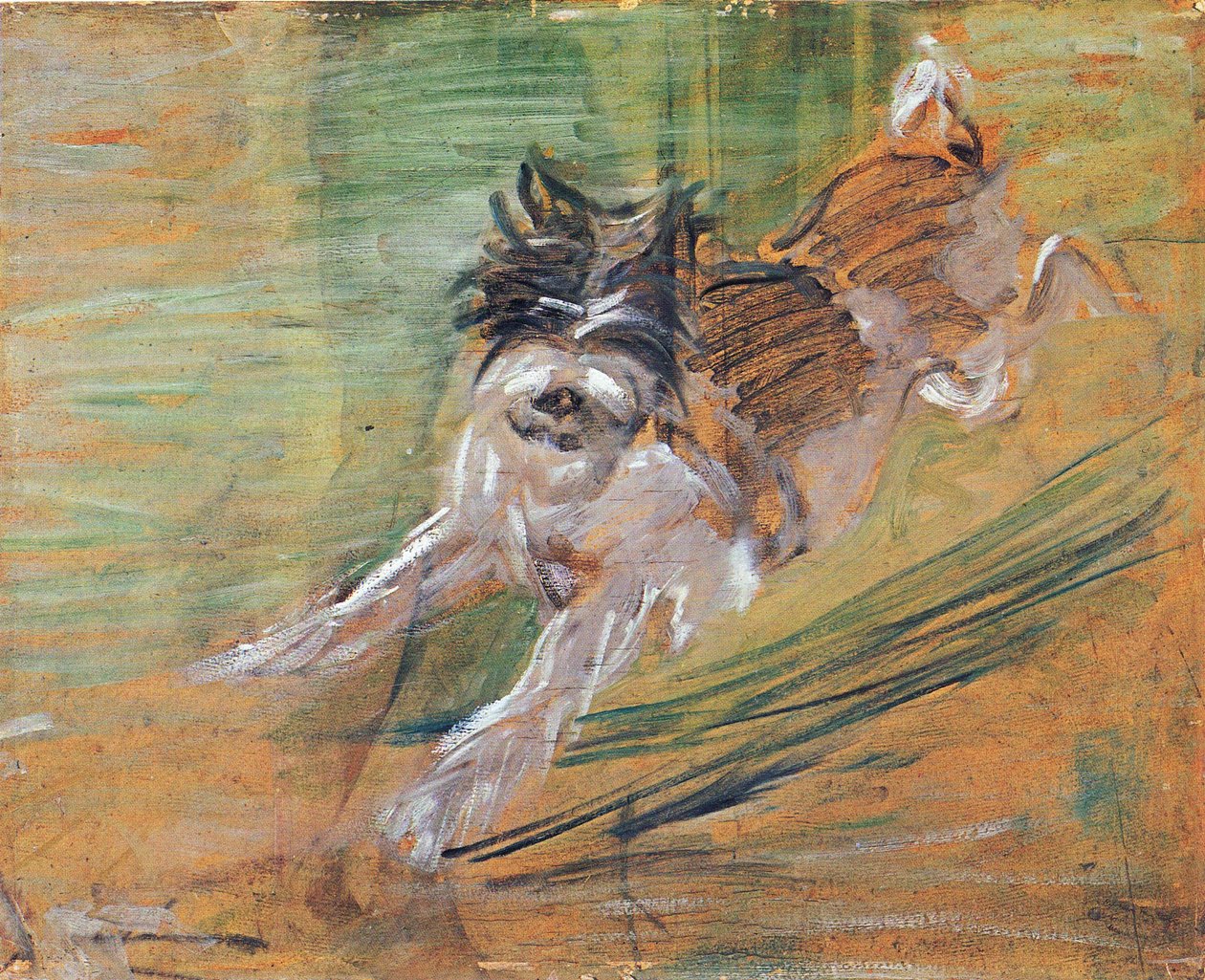 Chien bondissant - Franz Marc