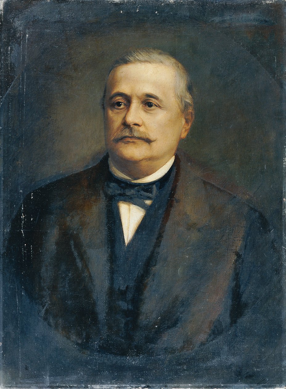 Le conseiller impérial et député Isaac Rubinstein - Franz Seraph von Lenbach