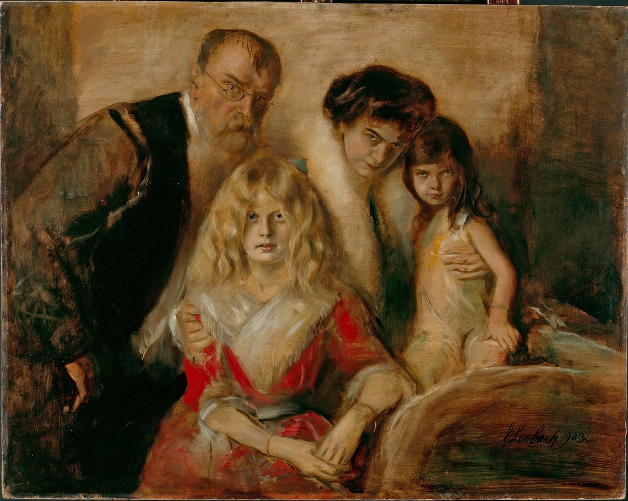 Famille de Lenbach - Franz Seraph von Lenbach