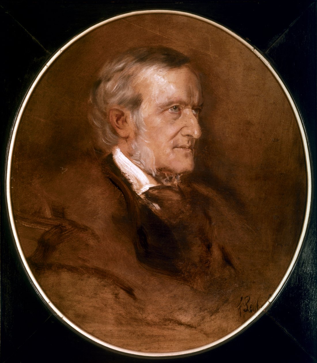 Portrait de Wilhelm Richard Wagner (peinture à l