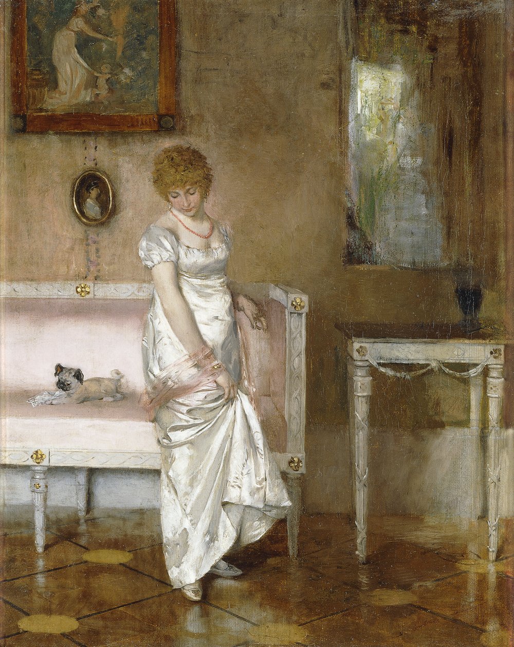 La Nouvelle Robe - Franz Skarbina