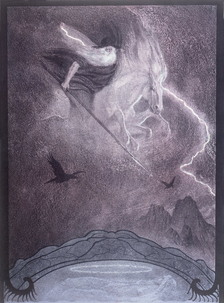 Odin, illustration de 