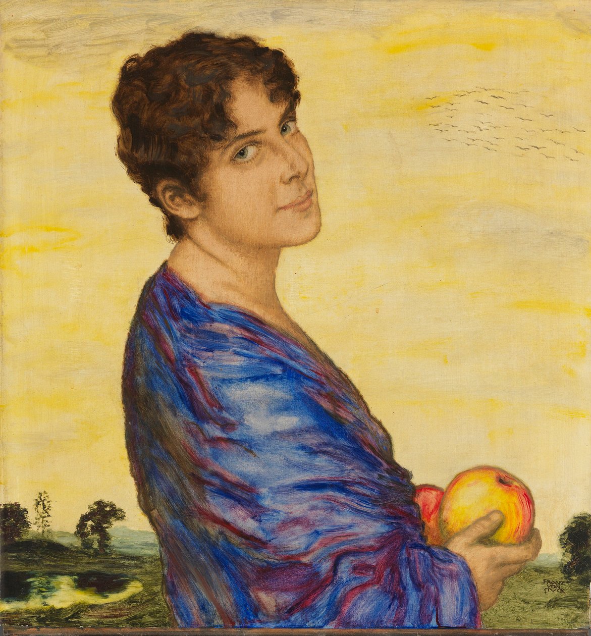 Portrait de la femme de l