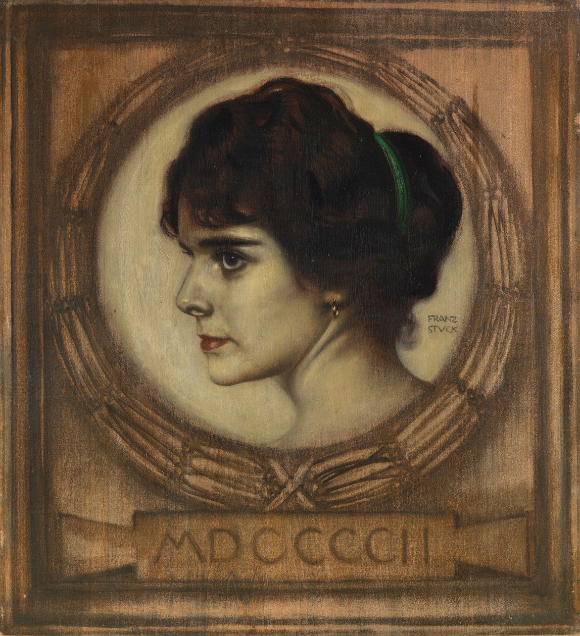 Portrait de Gemma Bierbaum, 1902 - Franz Stuck Ritter von