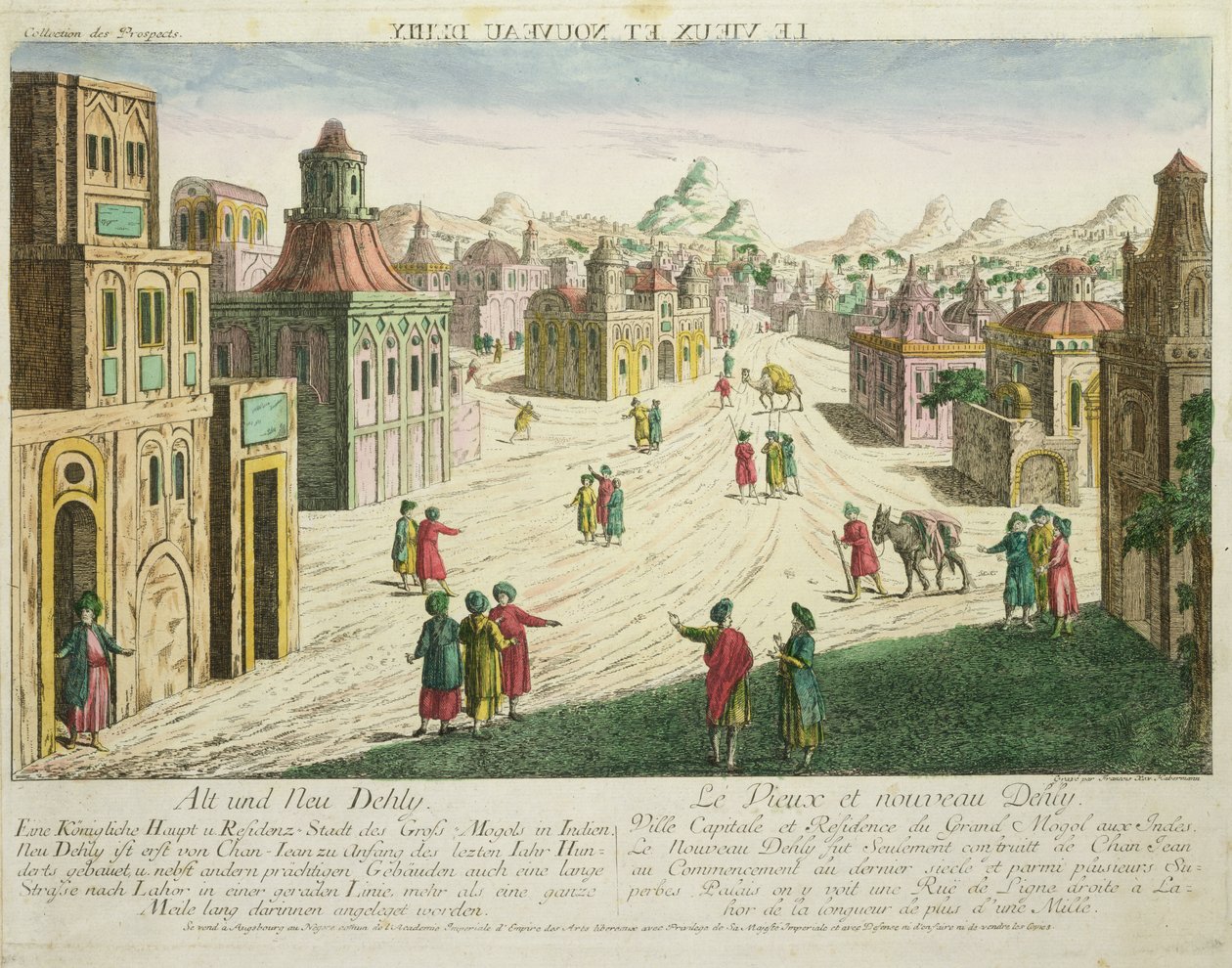 Vieux et Nouveau Delhi - Franz Xaver Habermann
