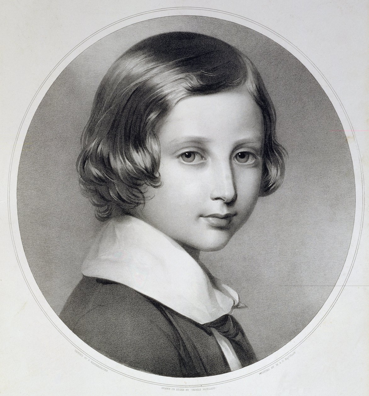 Albert, Prince de Galles (1841-1910), gravé par Thomas Fairland, publié par M. et N. Hanhart, 1852 (lithographie) - Franz Xaver Winterhalter
