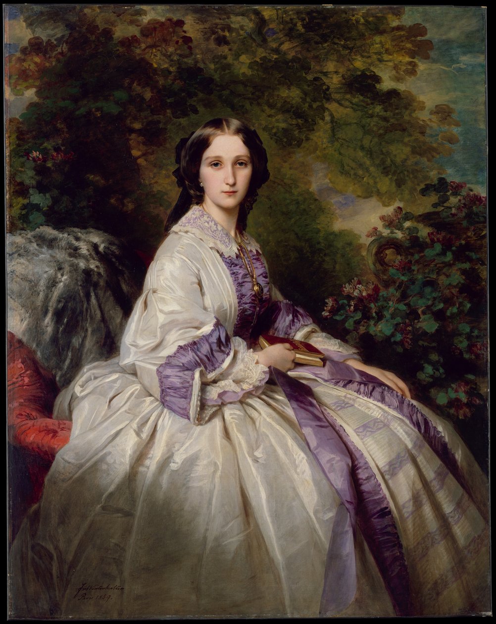 La comtesse Alexandra Nikolaïevna Lamsdorff (Maria Ivanovna Beck, 1835-1866) - Franz Xaver Winterhalter