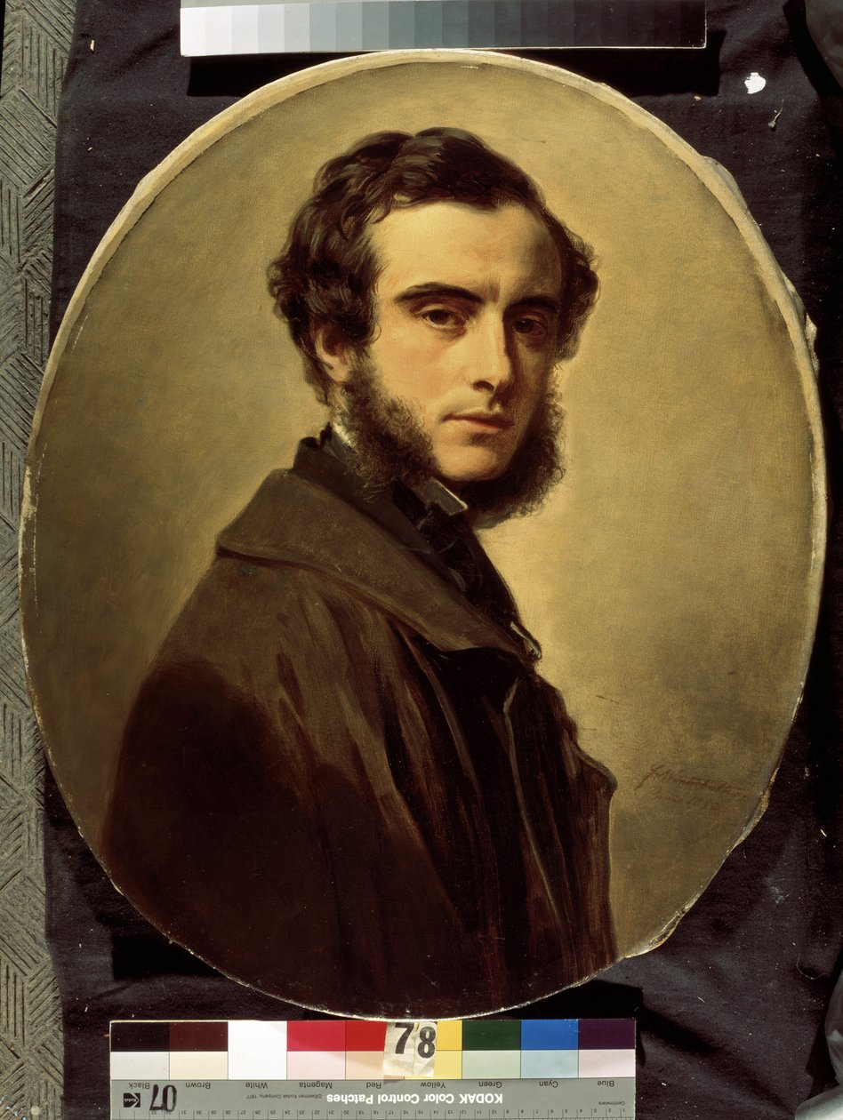 Portrait du comte Pavel Petrovich Shuvalov - Franz Xaver Winterhalter