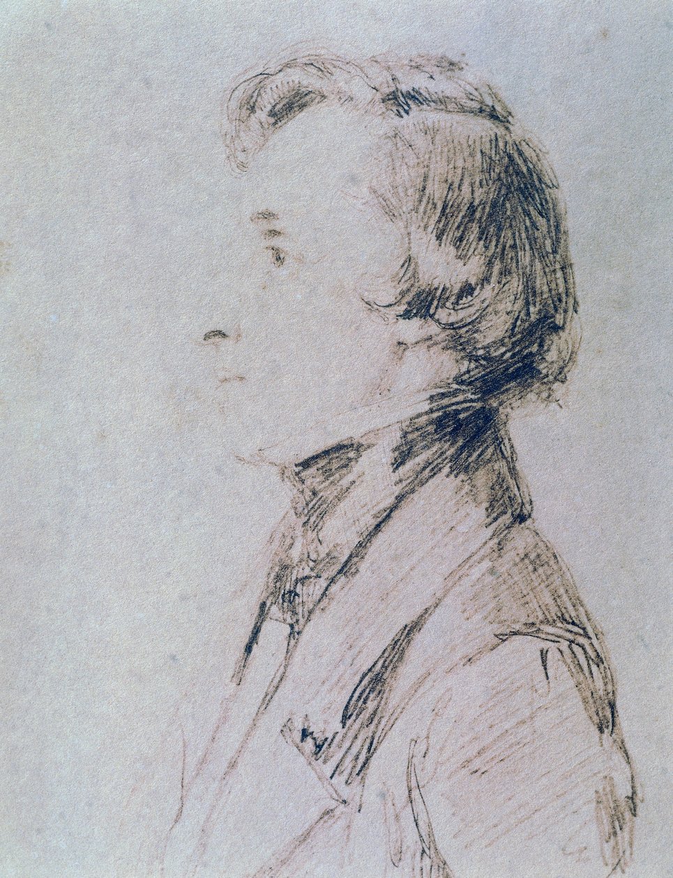 Portrait de Frédéric Chopin (Żelazowa Wola) - Franz Xaver Winterhalter