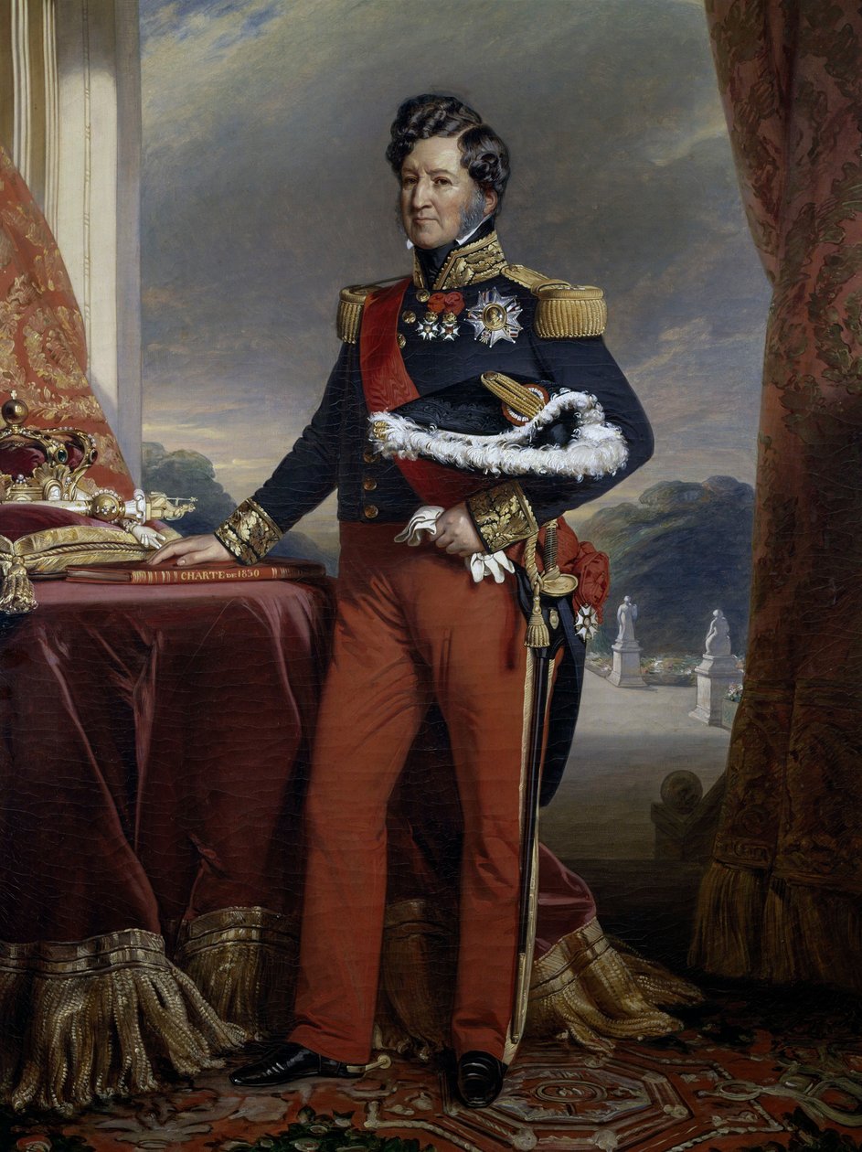 Portrait de Louis Philippe de Bourbon-Orléans - Franz Xaver Winterhalter