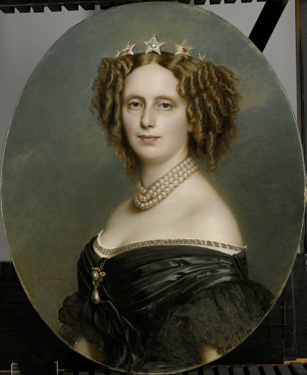 Portrait de Sophia Frederika Mathilda (1818-77), Princesse de Wurtemberg - Franz Xaver Winterhalter