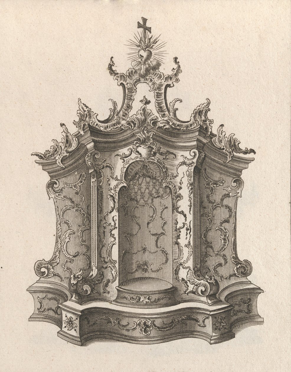 Conception pour un tabernacle, Planche 1 de la série 