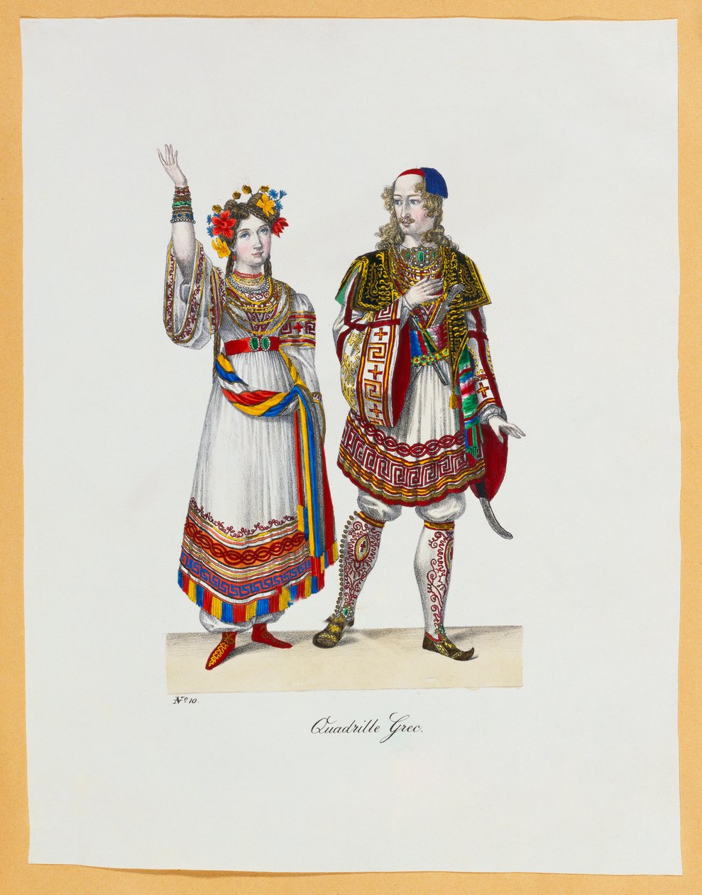 Une collection de costumes de fantaisie, 1827 - Franz Xavier Nachtmann