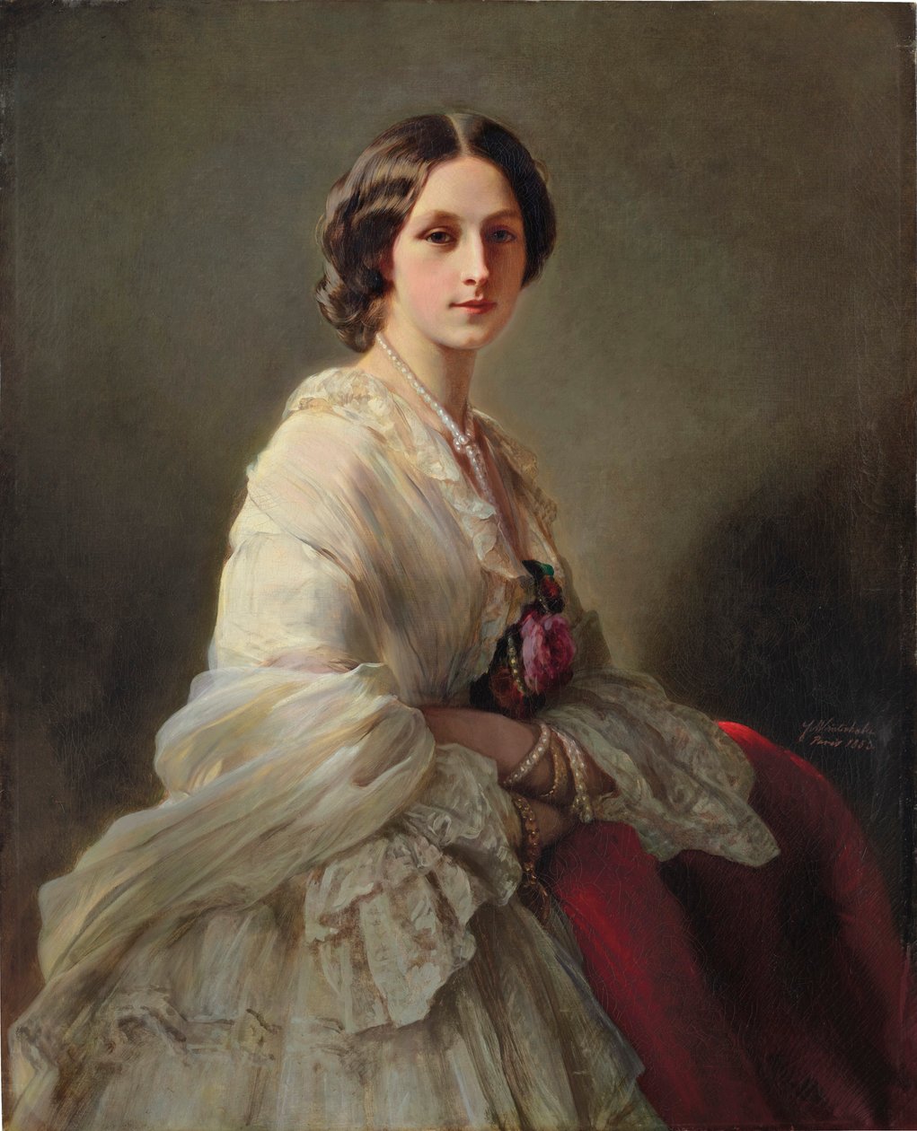Portrait de la comtesse Elena Ivanovna Orlova-Denisova, née Tchertkova 1830-1891 - Franz Xaver Winterhalter