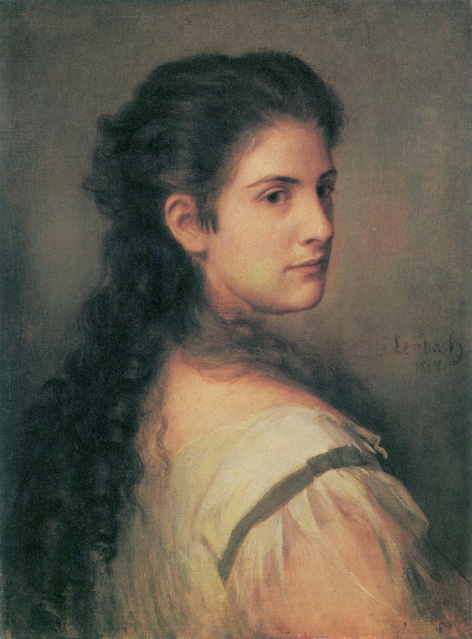 Anna Schubart - Franz von Lenbach