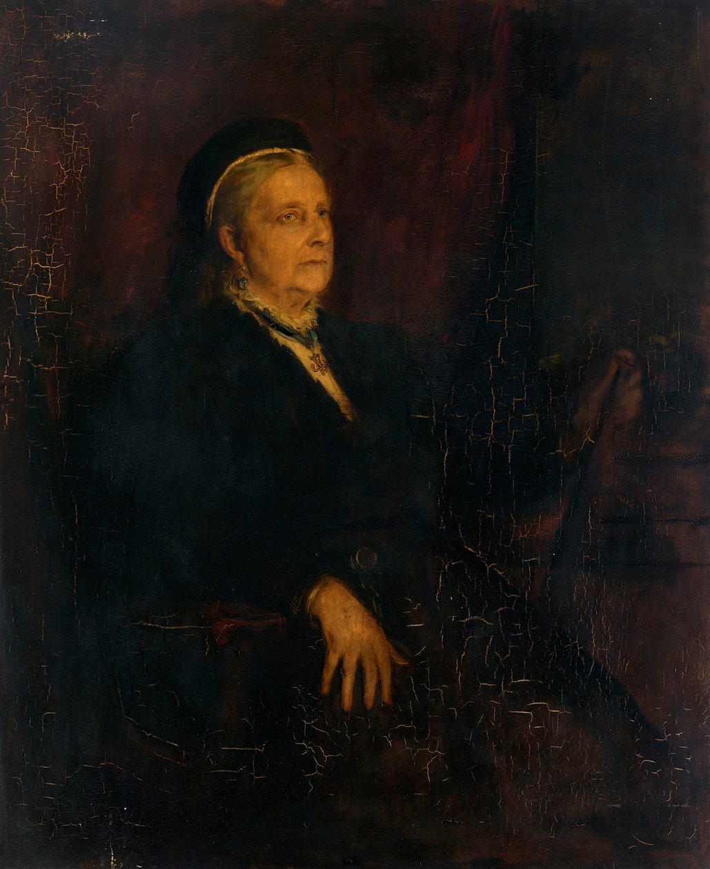 Clémentine, la princesse - Franz von Lenbach