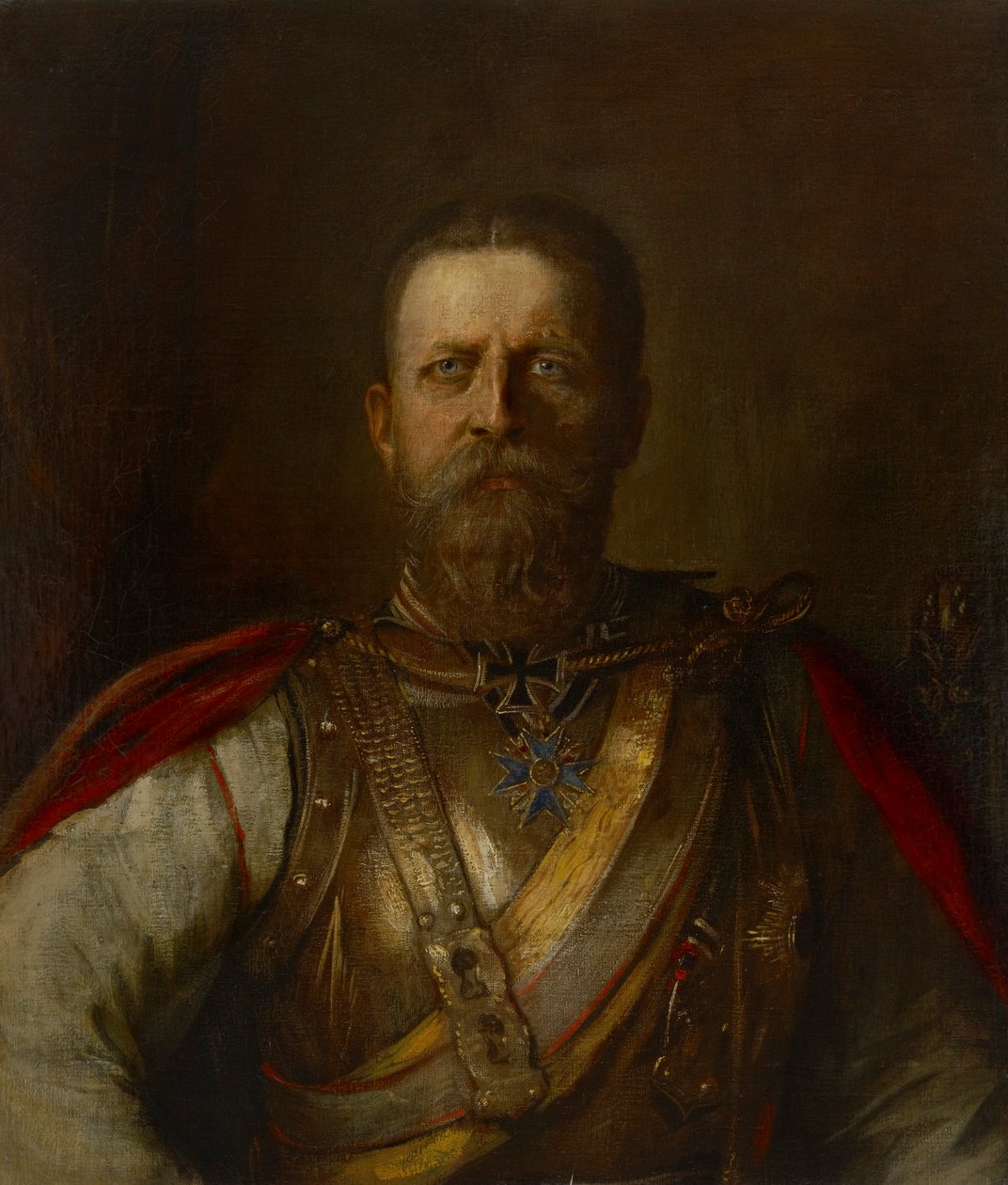 Prince héritier Frédéric Guillaume, plus tard Frédéric III, empereur allemand et roi de Prusse - Franz von Lenbach