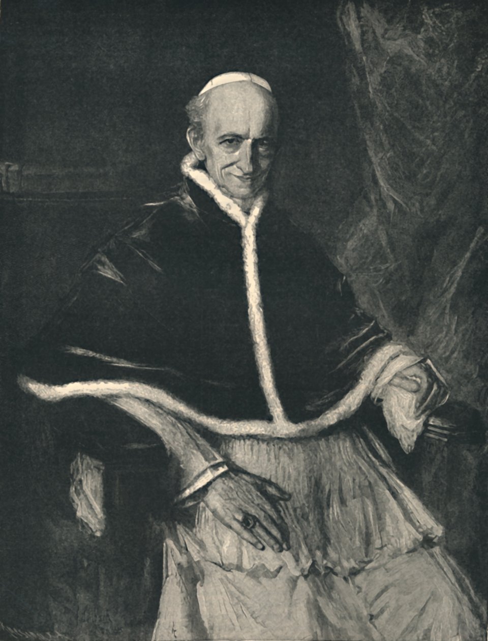 Sa Sainteté le pape Léon XIII, 1886 - Franz von Lenbach