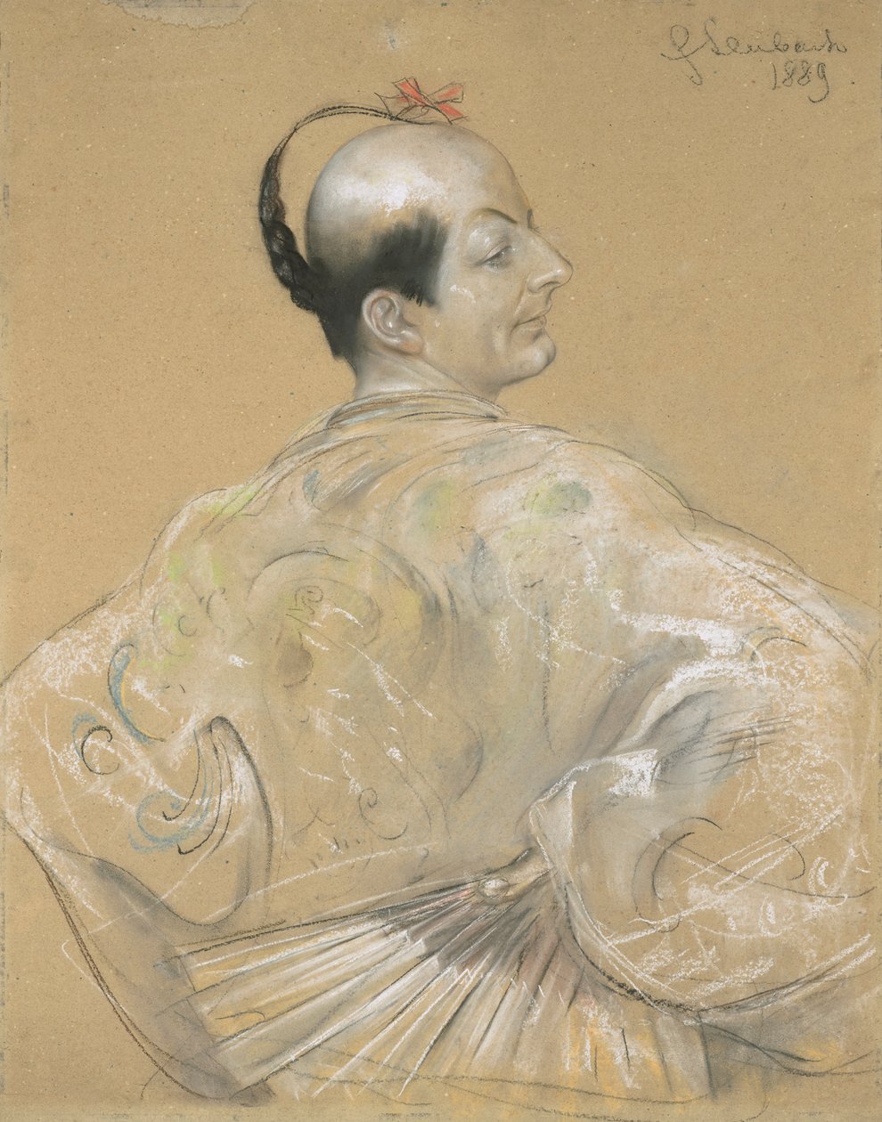 Konrad Dreher en Ko-Ko - Franz von Lenbach
