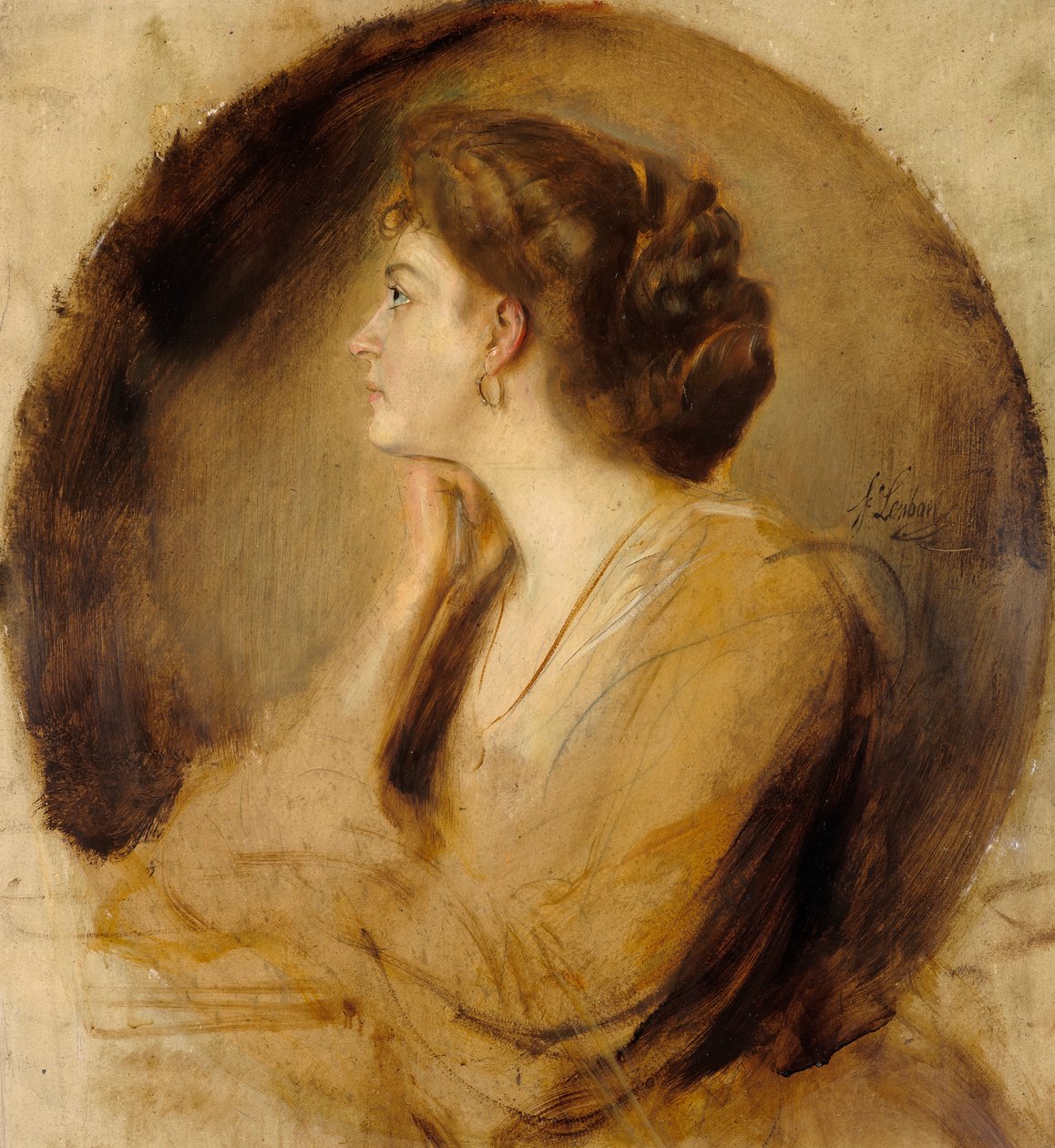 Margaret - Franz von Lenbach