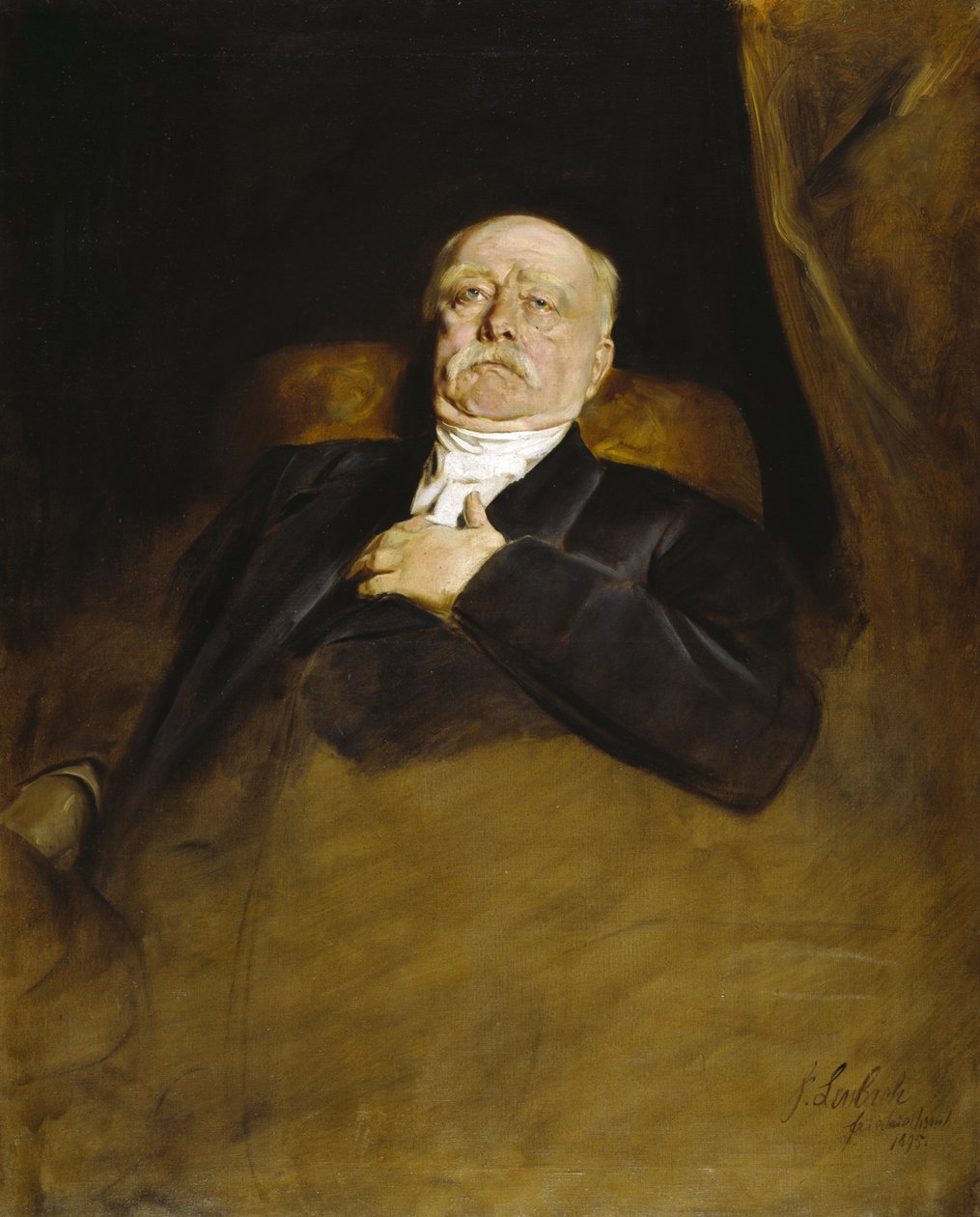 Otto Prince Bismarck - Franz von Lenbach