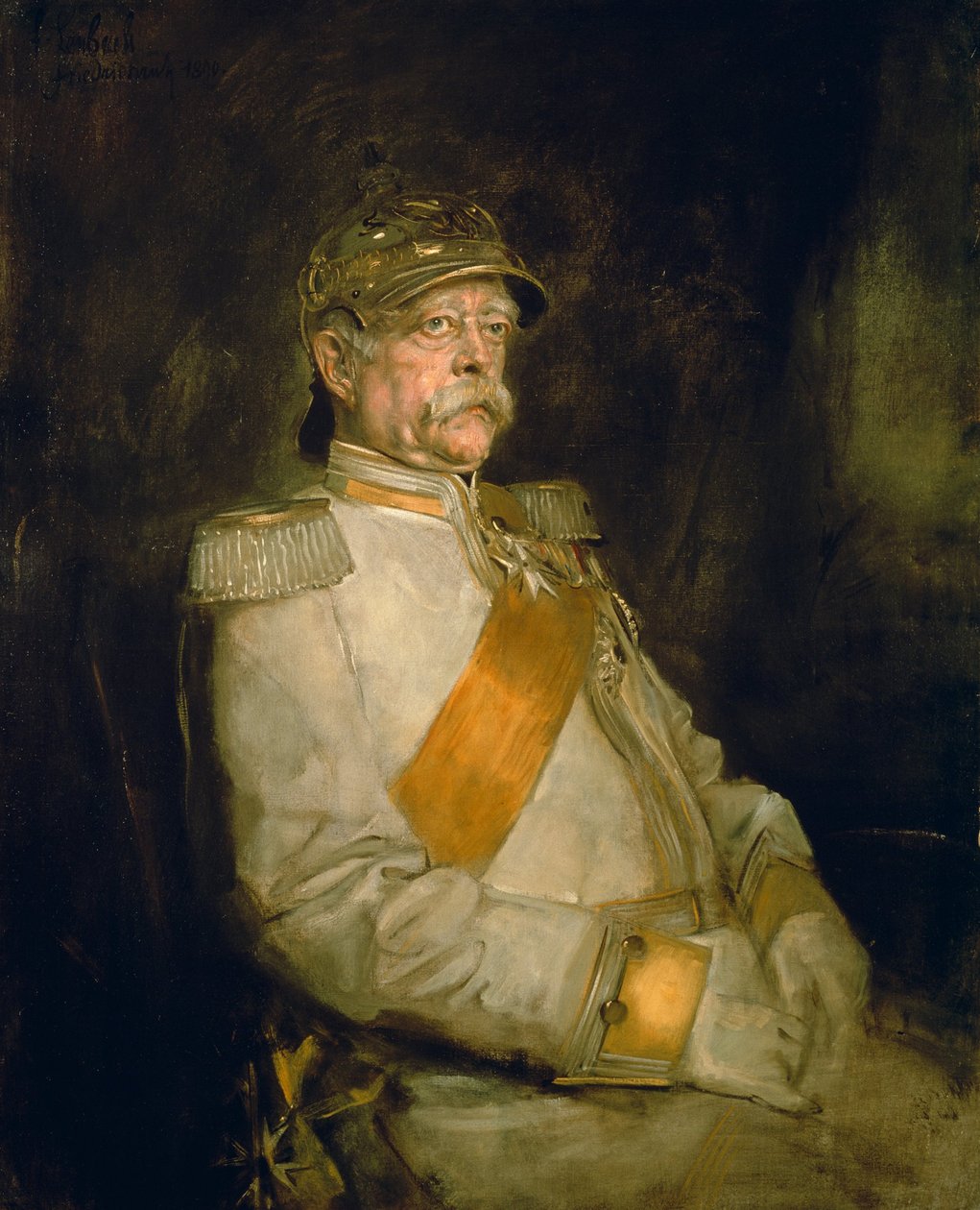 Otto Prince Bismarck - Franz von Lenbach