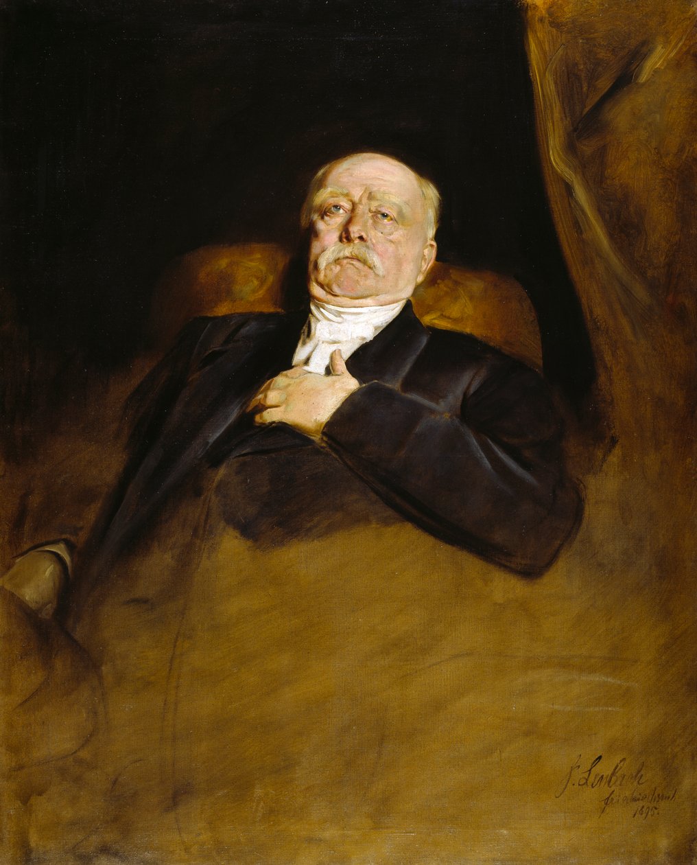 Otto, prince de Bismarck - Franz von Lenbach