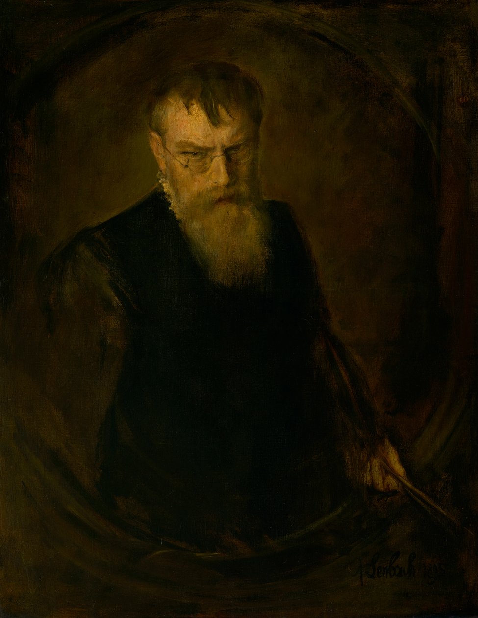 Autoportrait - Franz von Lenbach