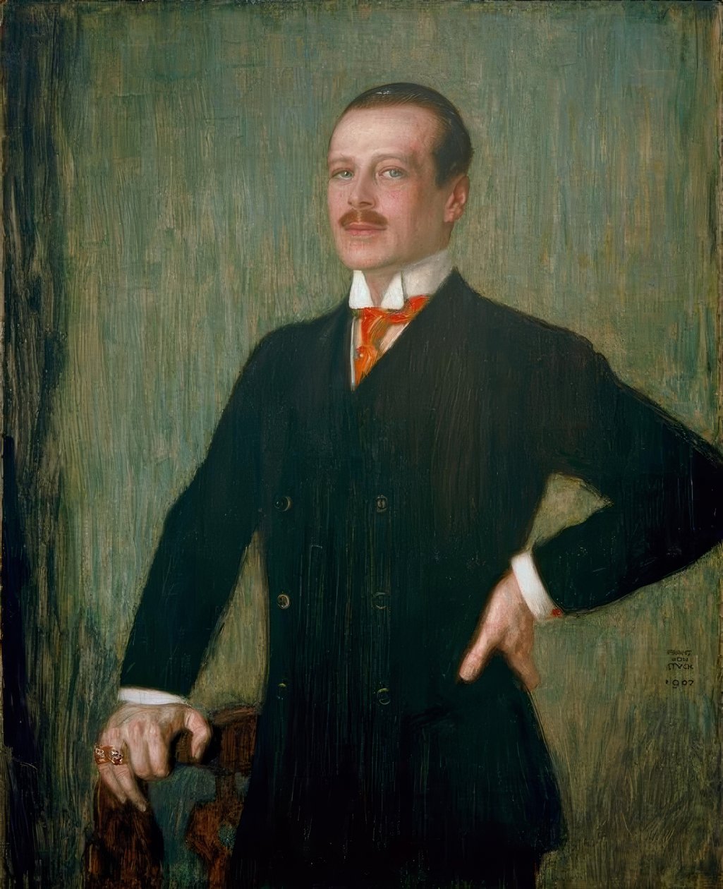 Ernst Ludwig de Hesse / Peint par Stuck - Franz von Stuck